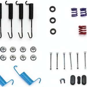 Jeep CJ Brake Shoe Hold Down Kit Omix-Ada-0