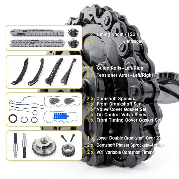 GDO 5.4 Timing Chain Kit for Ford Expedition F150-2