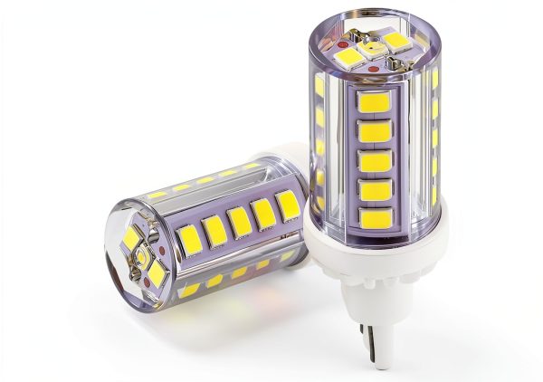 LED Wedge Bulb 2 Pack Natural White 4000K 3W 450 Lumen Leisure LED-0