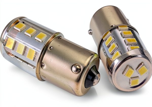 Piumeif BA15S LED Bulb 12V 3W 270 Lumen Bright White Replacement (2-4