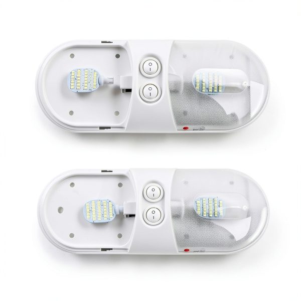 GRB LED Interior Light 12V Super White 6000K 6500K 20 Pack-3