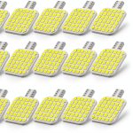 BRISHINE RV Light Bulb 921RV 36SMD 2835W20 Pack of 20 Cool White-0