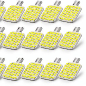 BRISHINE RV Light Bulb 921RV 36SMD 2835W20 Pack of 20 Cool White-0