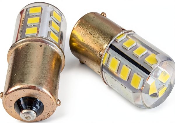 Piumeif BA15S LED Bulb 12V 3W 270 Lumen Bright White Replacement (2-0