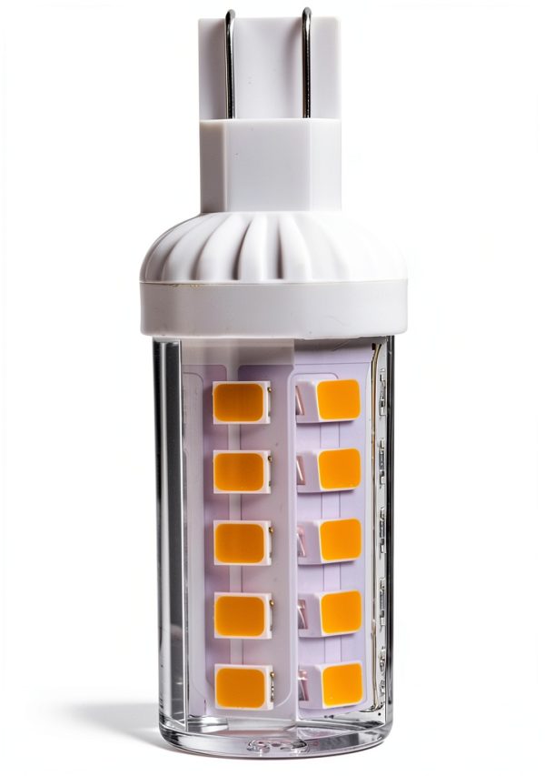 LED Wedge Bulb 2 Pack Natural White 4000K 3W 450 Lumen Leisure LED-7
