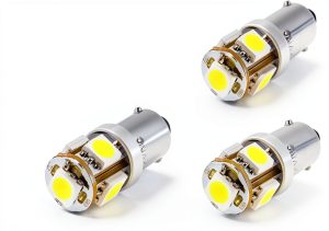 Makergroup BA9s LED 12V Light Bulb 4‑Pack Daylight White-0