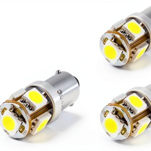 Makergroup BA9s LED 12V Light Bulb 4‑Pack Daylight White-0