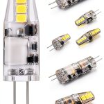 G4 RV Ceiling Recessed Puck Led Lights Interior 12v Replacement Bulbs,6000K White,JC Bi-Pin G4 1.5W T3 10W-20W Equiv for Landscape Camper Trailer Motorhome Marine Boat Deck Stair Step Path 150lm,10Pcs-0