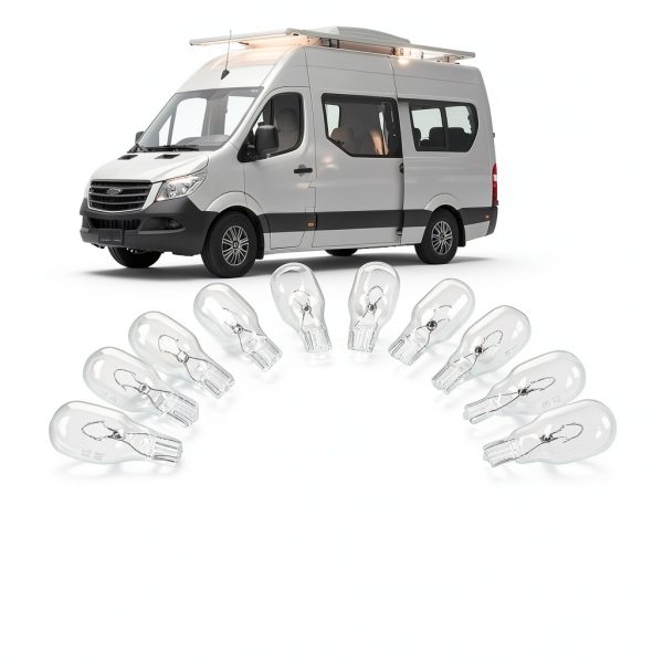 Camco 912 Interior Light Bulb for Auto/RV/Marine 12V 1W Box of 10-1