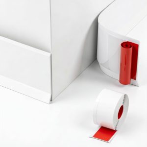 Flexible Baseboard Molding Trim PATTENGO White Vinyl Wall Base-0